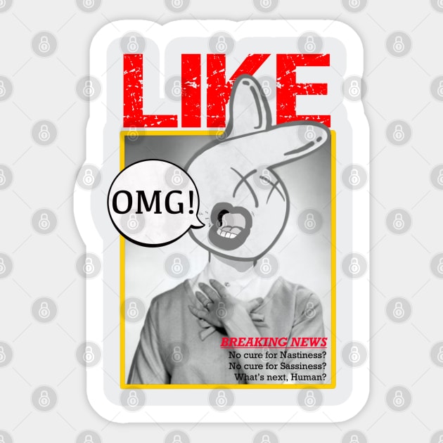 Like OMG! Sticker by hafiz_who